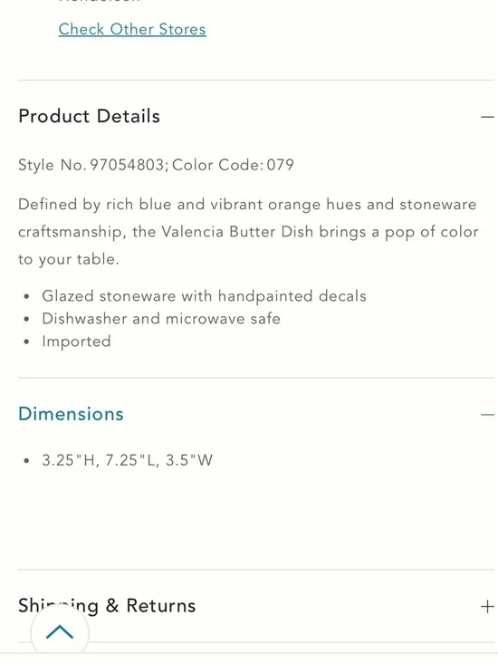 Anthropologie Valencia Citrus Orange Stoneware Butter Dish - Picture 3 of 5